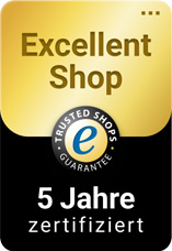 5 Jahre Trusted Shops zertifiziert